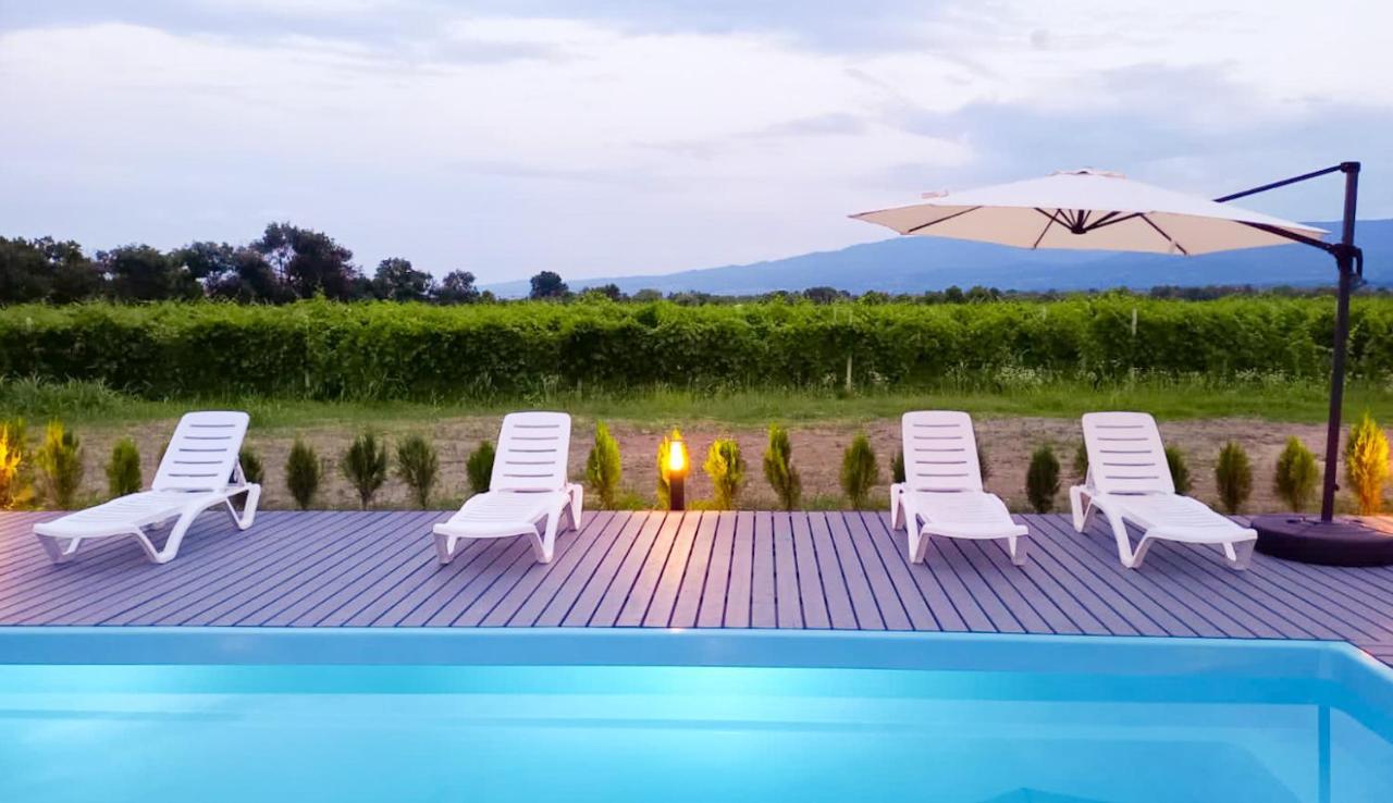 Finca Idoize Camping Hotel Akhmeta Экстерьер фото