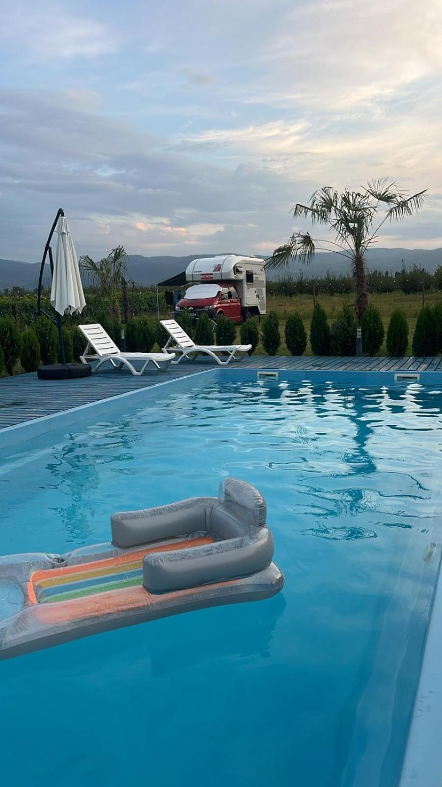 Finca Idoize Camping Hotel Akhmeta Экстерьер фото