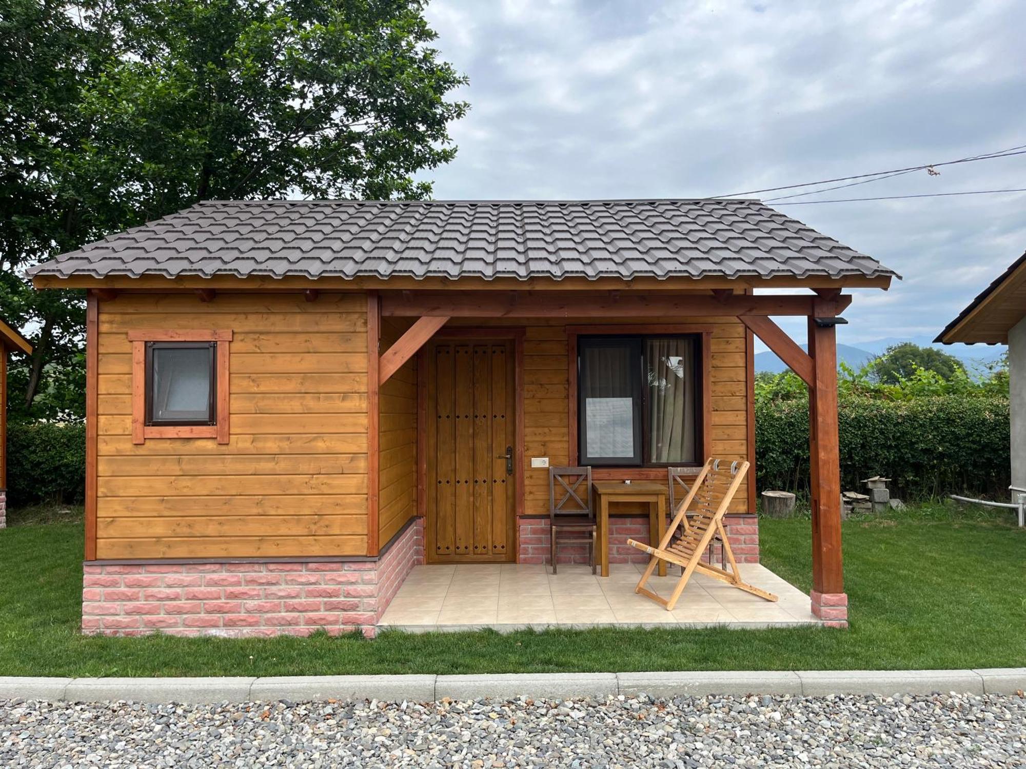 Finca Idoize Camping Hotel Akhmeta Экстерьер фото